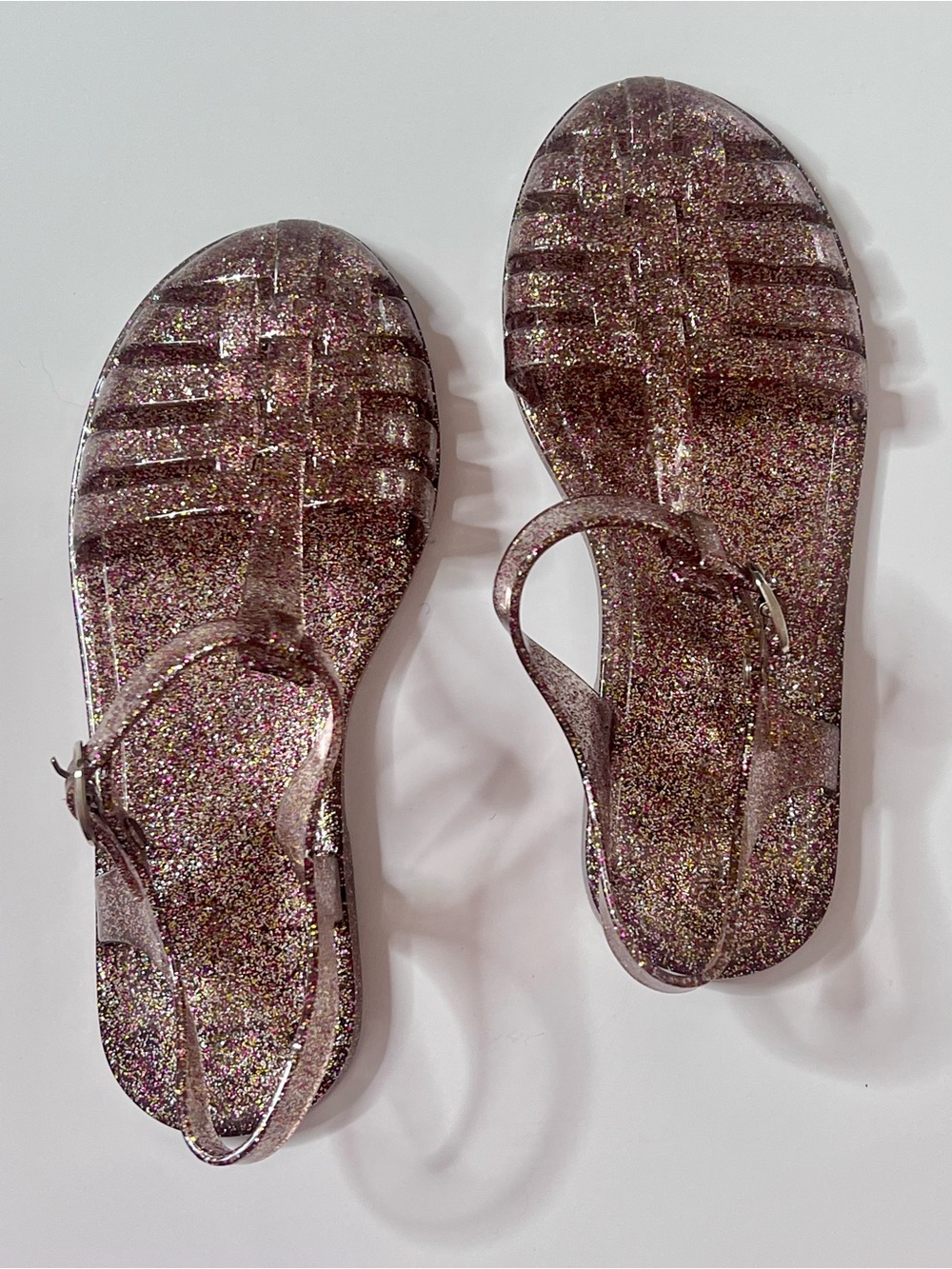 Old Navy | Glitter Jelly Sandals (girls) - 2